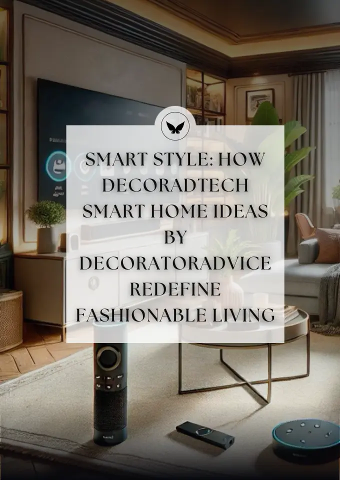 Smart Style: How Decoradtech Smart Home Ideas by Decoratoradvice Redefine Fashionable Living Smart Style How Decoradtech Smart Home Ideas by Decoratoradvice Redefine Fashionable Living