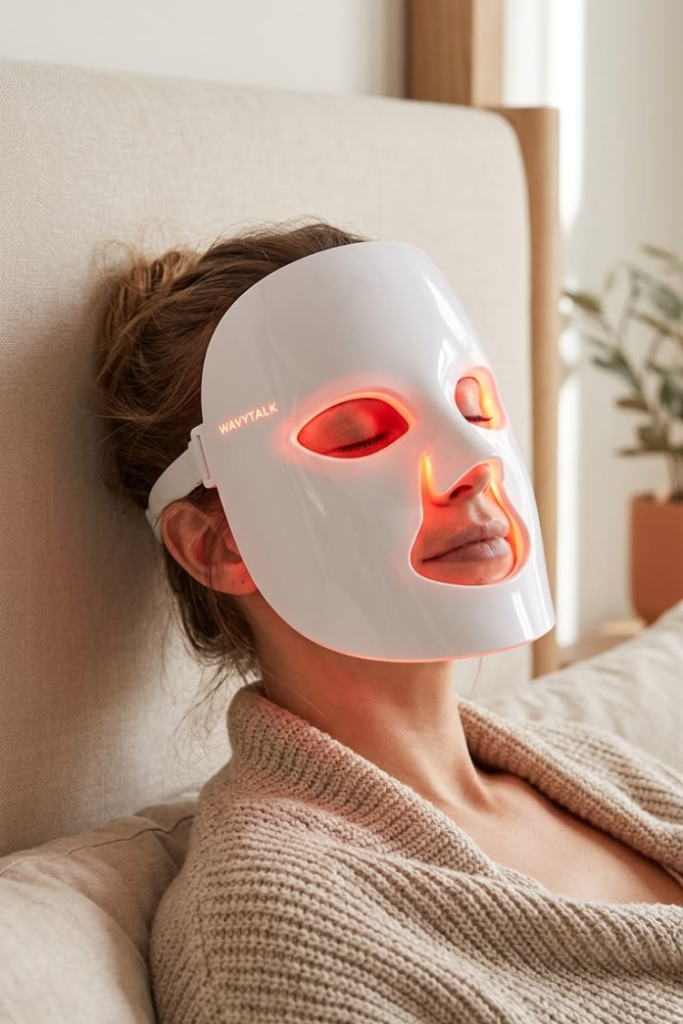 What Is the HigherDose Red Light Face Mask?